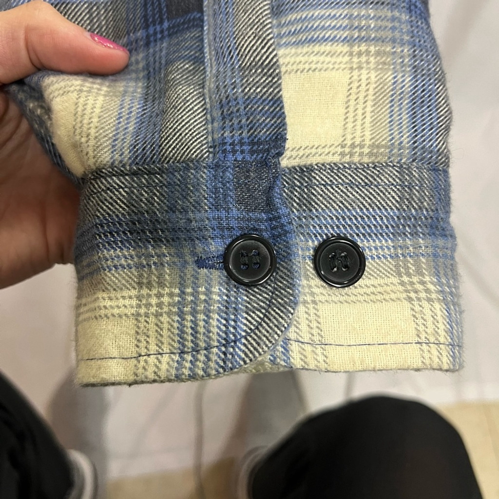 Woodland Lined Button-up Flannel-Big and Tall - Picture 6 of 10
